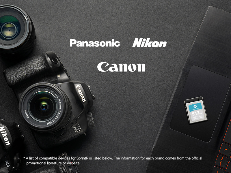Canon, Nikon, Panasonic
